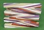 Blank #332 - Striped Pen Turning Blanks, Assorted Exotic Hardwoods, Set of 7,  3/4 x 3/4 x 8 ~ $29.99